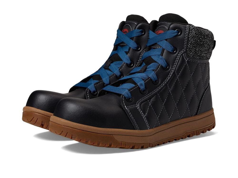 AVENGER WORK BOOTS WOMENS METRO 8" BLACK/BLUE 8 B - MEDIUM
